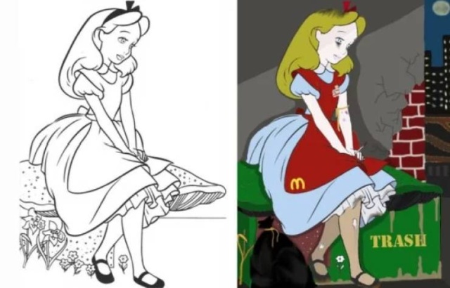 Something Is Very Wrong With These Coloring Books (28 pics)