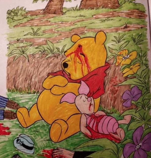 Something Is Very Wrong With These Coloring Books (28 pics)