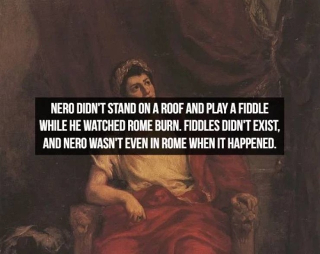 Explanations Of Some Historical Facts That Are Not True (20 pics)