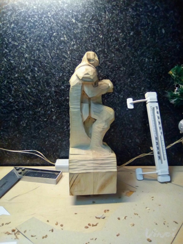 DIY Wood Sculpture (19 pics)
