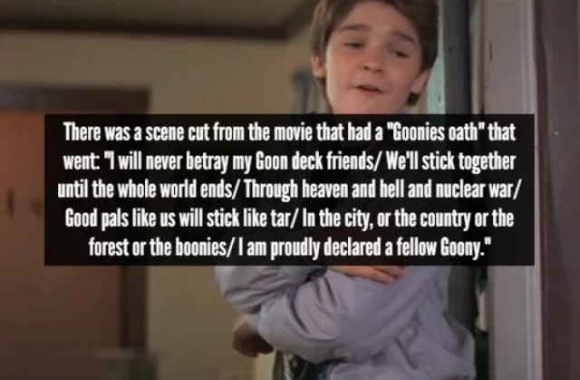 Facts About “The Goonies” (20 pics)
