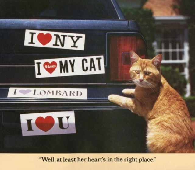 Vintage Calendar For 1986 With The Cat Morris (10 pics)