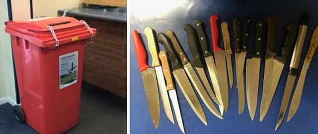 These Weapons Were Handed In To UK Police In Just Seven Days (7 pics)