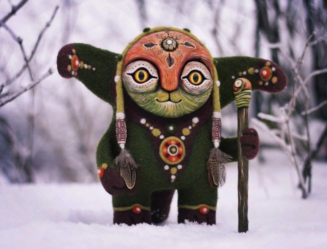 Handmake Creatures From A Fantasy World (25 pics)