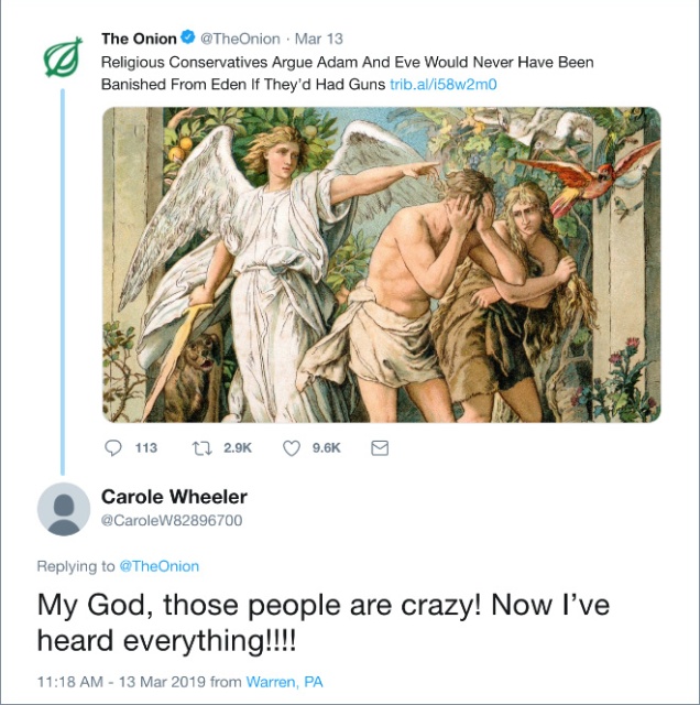 Some People Take “The Onion” Stories Seriously (20 pics)