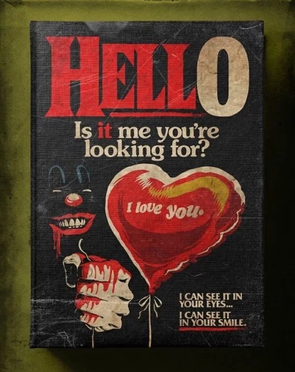 Famous Love Songs As Creepy Book Covers By Stephen King (28 pics)