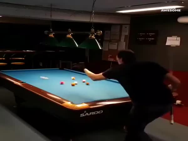 A Real Trick-Shot Virtuoso