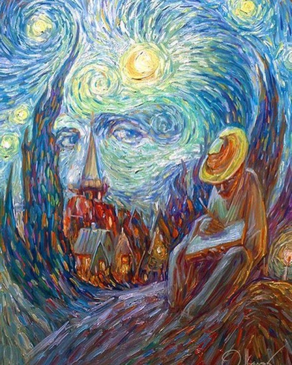 An Artist Uses Optical Illusions To Draw Famous People Of The Past (32 pics) An Artist Uses Optical Illusions To Draw Famous People Of The Past (32 pics)