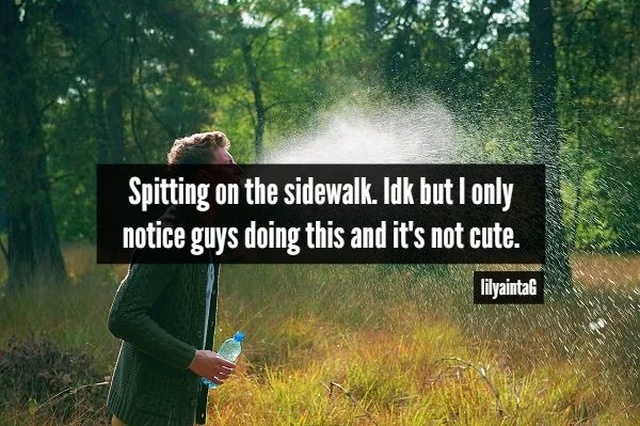 Things Men Do That Women Hate (16 pics)