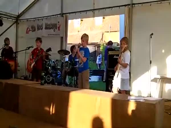 These 8-Year-Olds Are A Promising Heavy Metal Band