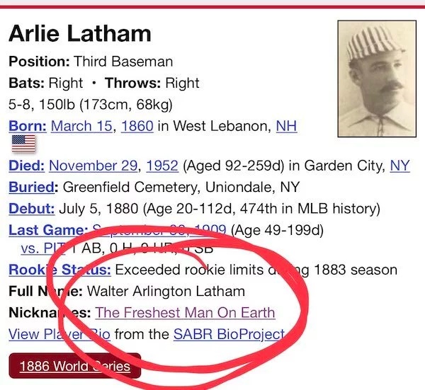 Cool Old Time Baseball Nicknames (13 pics)