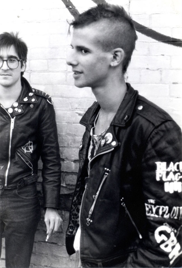 Punk Black Leather Jackets Were Cool (14 pics)