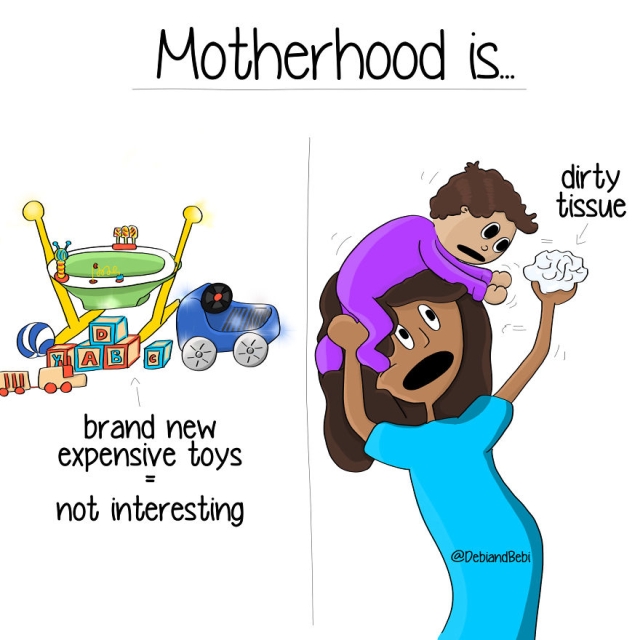 Motherhood Moments In Comics (30 Pics)