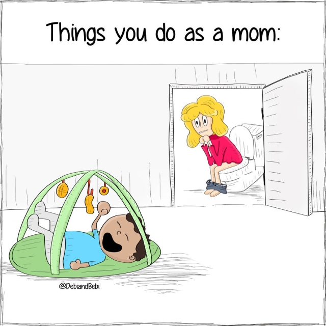 Motherhood Moments In Comics (30 pics)