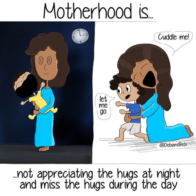 Motherhood Moments In Comics (30 pics)