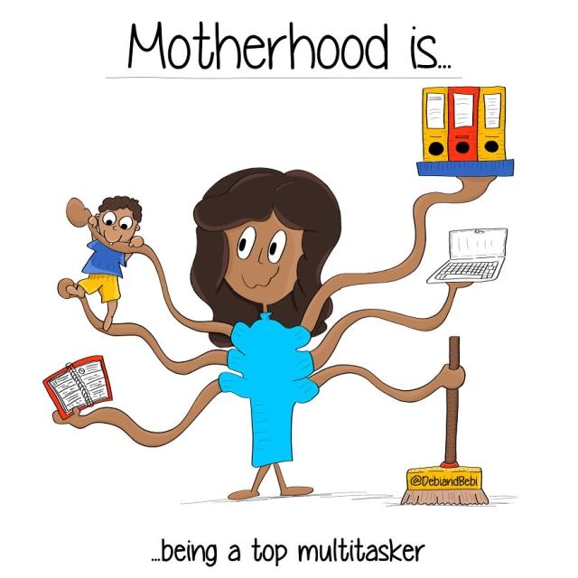 Motherhood Moments In Comics (30 pics)
