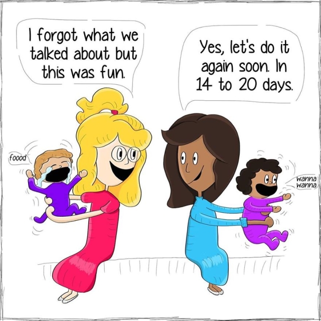 Motherhood Moments In Comics (30 pics)