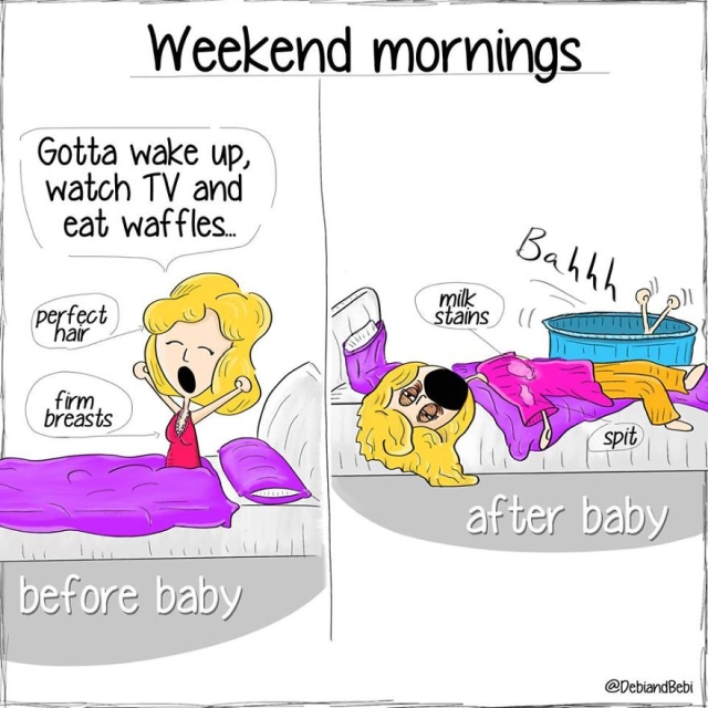 Motherhood Moments In Comics (30 pics)