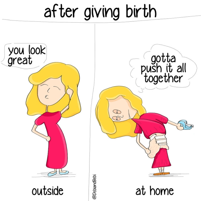 Motherhood Moments In Comics (30 pics)