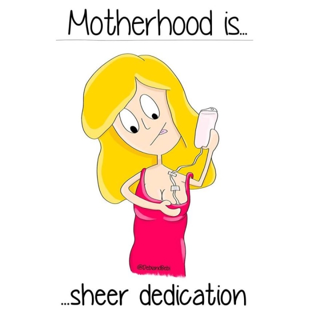 Motherhood Moments In Comics (30 pics)