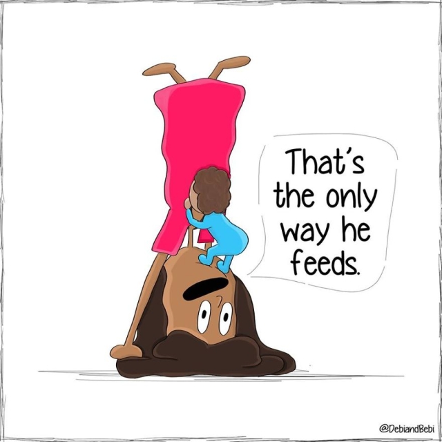 Motherhood Moments In Comics (30 pics)