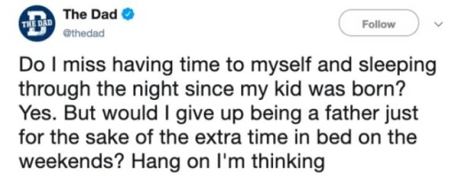 These Dads Hilariously Summed Up Fatherhood In A Single Tweet (21 pics)