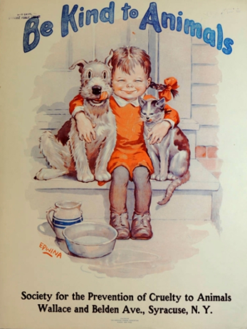 Vintage Posters From The Great Depression Promoting Kindness To Animals (17 pics)