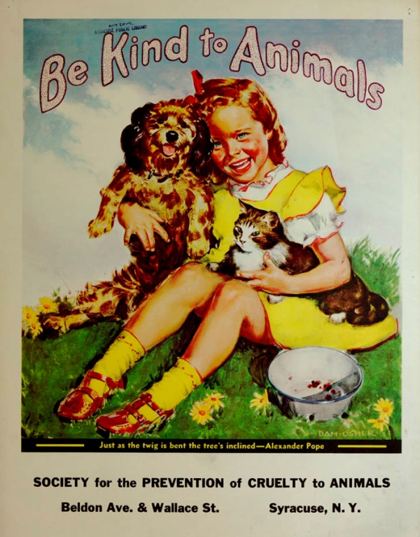 Vintage Posters From The Great Depression Promoting Kindness To Animals (17 pics)