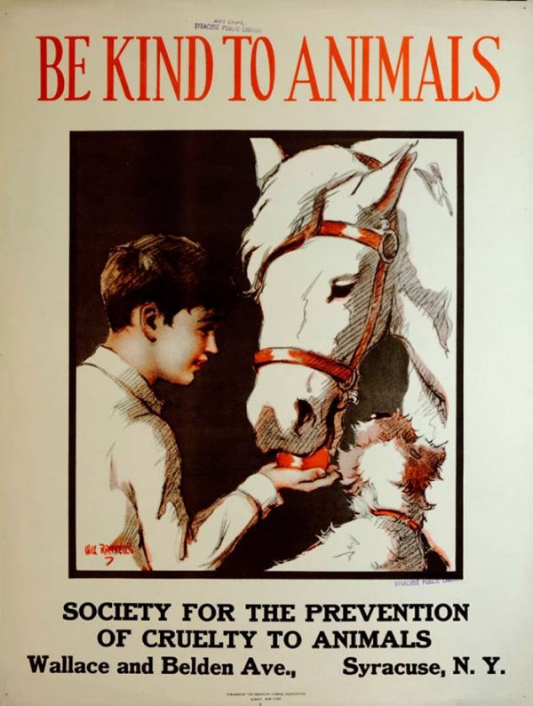 Vintage Posters From The Great Depression Promoting Kindness To Animals