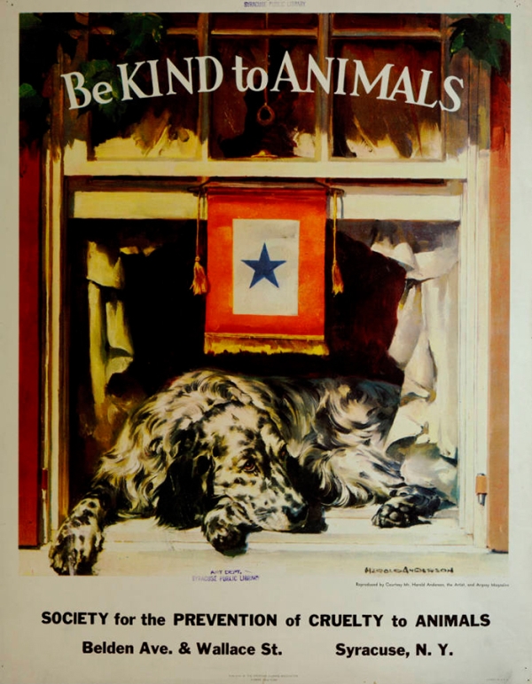 Vintage Posters From The Great Depression Promoting Kindness To Animals (17 pics)