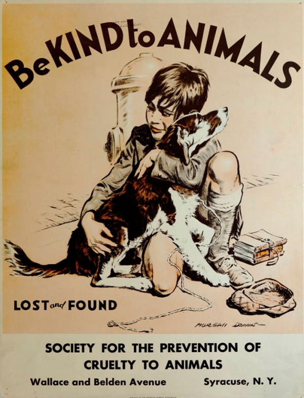 Vintage Posters From The Great Depression Promoting Kindness To Animals (17 pics)