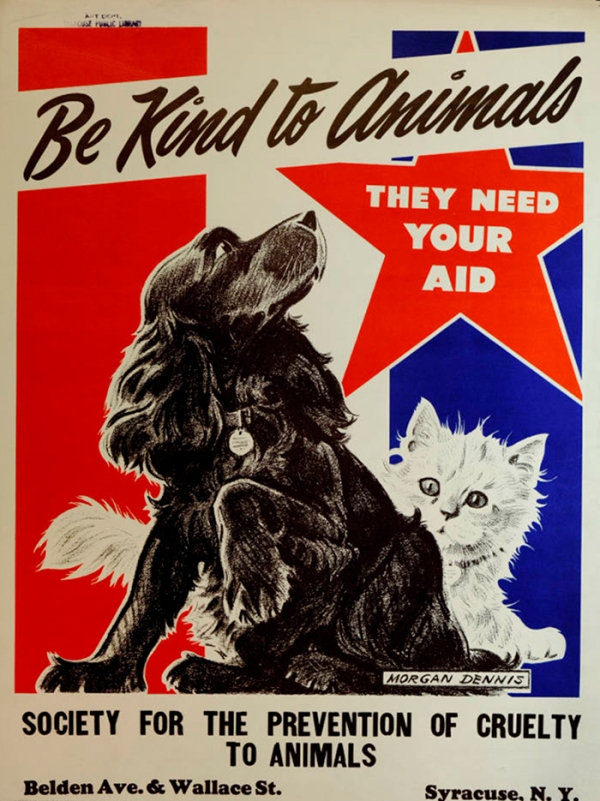 Vintage Posters From The Great Depression Promoting Kindness To Animals (17 pics)