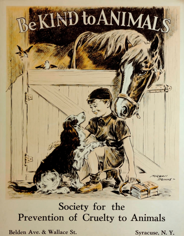 Vintage Posters From The Great Depression Promoting Kindness To Animals (17 pics)