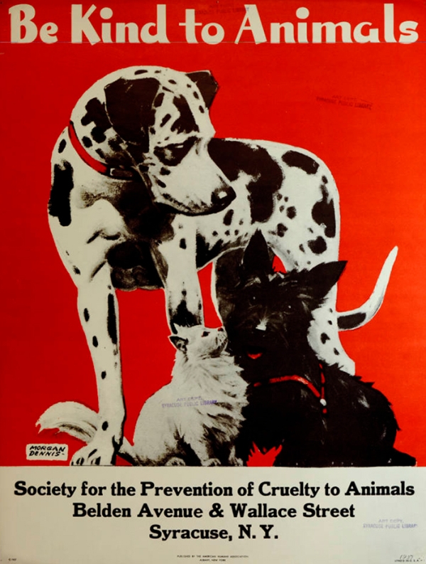 Vintage Posters From The Great Depression Promoting Kindness To Animals (17 pics)