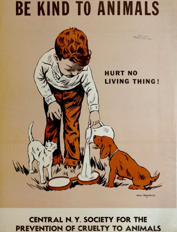 Vintage Posters From The Great Depression Promoting Kindness To Animals (17 pics)