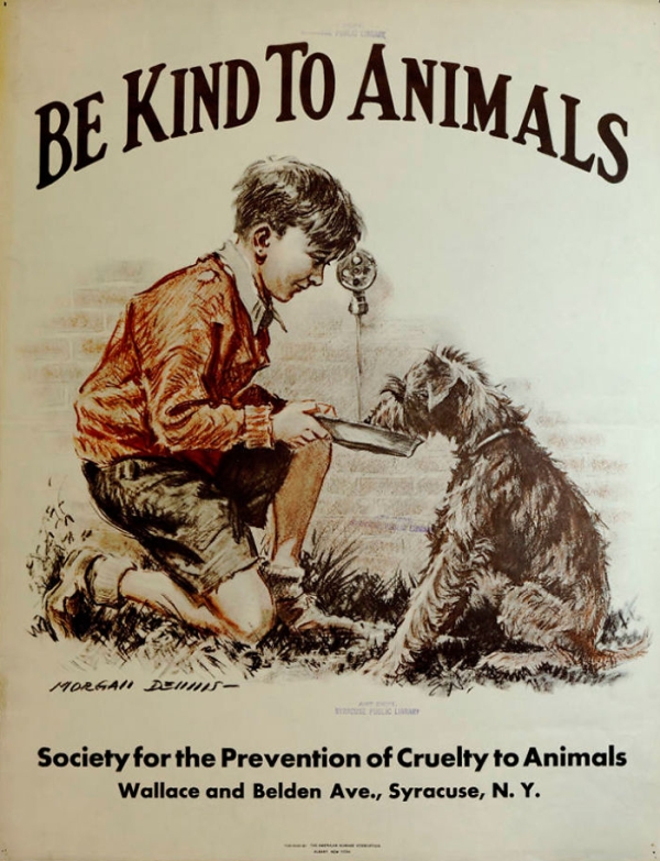 Vintage Posters From The Great Depression Promoting Kindness To Animals (17 pics)