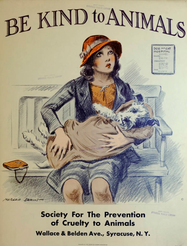 Vintage Posters From The Great Depression Promoting Kindness To Animals (17 pics)