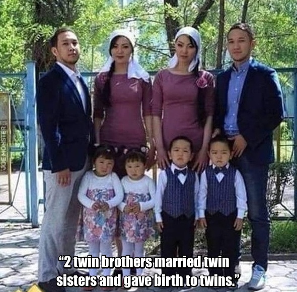 These People Don’t Need DNA Tests (17 pics)
