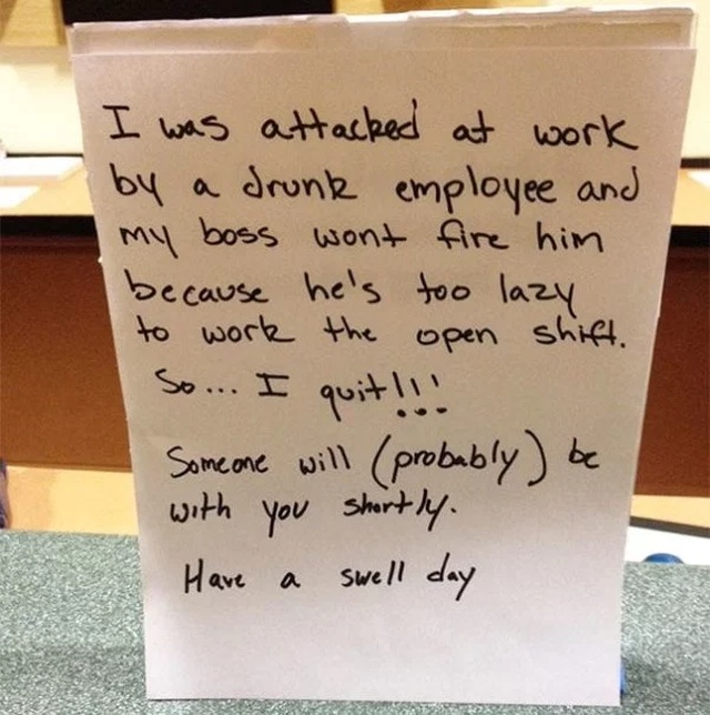 This Is How You Quit Your Job (37 pics)