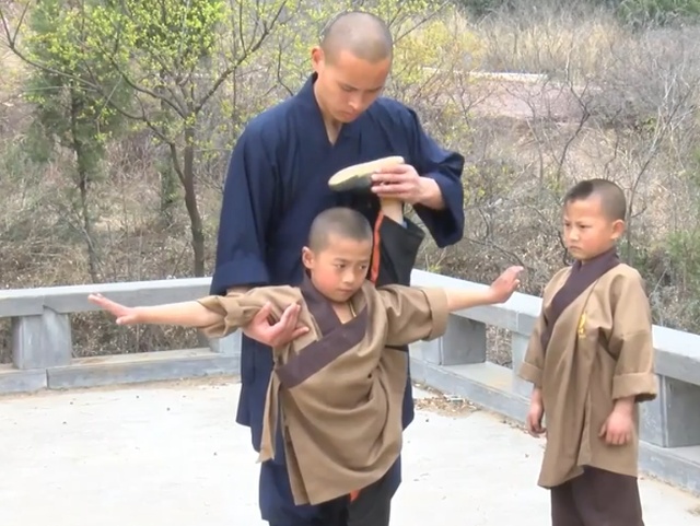 Six-year-old Shaolin Warrior Monks (10 pics)