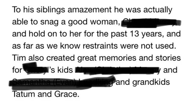 Guy's Totally Nutso Obituary Will Take You For A Wild Ride (14 pics)