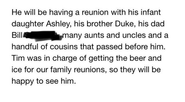Guy's Totally Nutso Obituary Will Take You For A Wild Ride (14 pics)