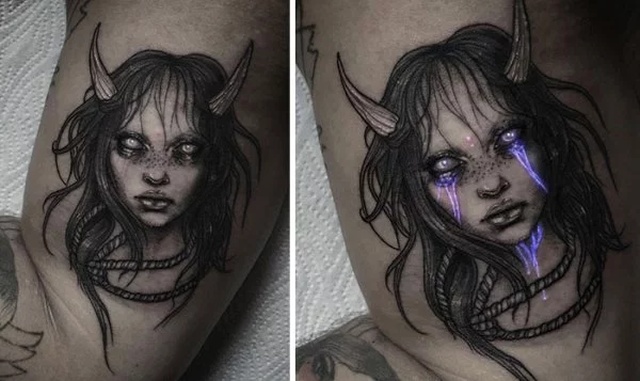 Amazing UV Tattoos (33 pics)