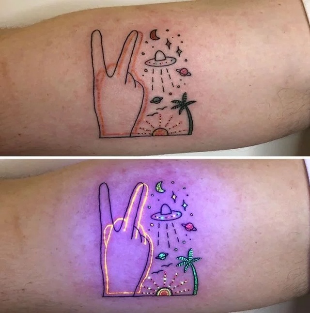 Amazing UV Tattoos (33 pics)