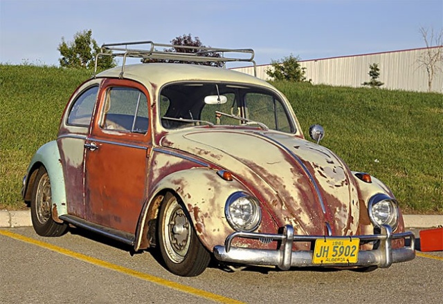Volkswagen Beetle Rat Rods With Patina Look (20 pics)
