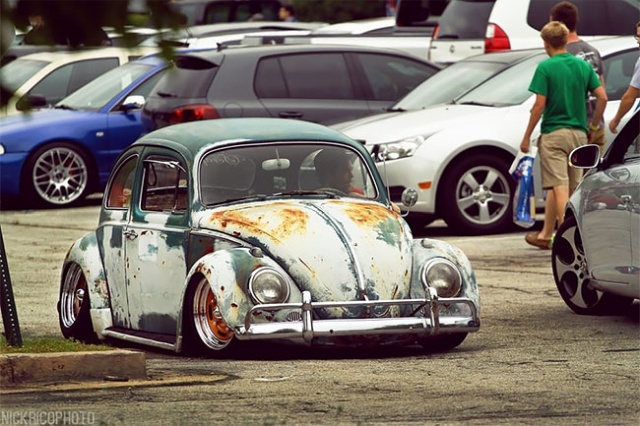 Volkswagen Beetle Rat Rods With Patina Look (20 pics)