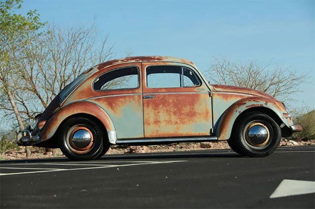 Volkswagen Beetle Rat Rods With Patina Look (20 pics)