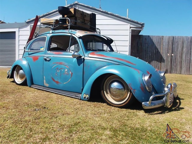 Volkswagen Beetle Rat Rods With Patina Look (20 pics)