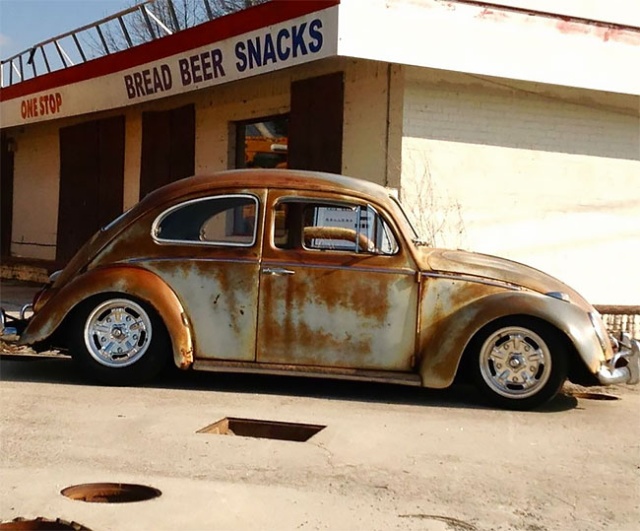 Volkswagen Beetle Rat Rods With Patina Look (20 pics)