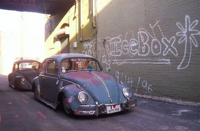 Volkswagen Beetle Rat Rods With Patina Look (20 pics)